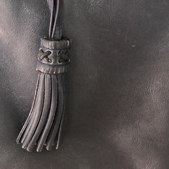 Tignanello navy shoulder bag - Picture 4 of 9